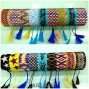 bali crystal beads miyuki bracelets tassels large